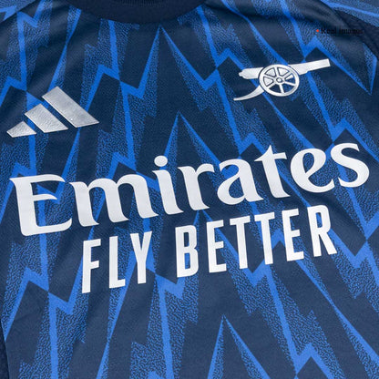 Camiseta Auténtica SAKA #7 Arsenal 2025/26 Segunda Equipación-Versión Jugador