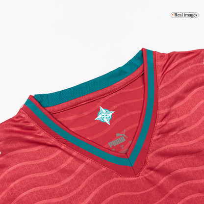 Camiseta Auténtica BERNARDO #10 Portugal 2026 Primera Equipación Copa del Mundo -Versión Jugador