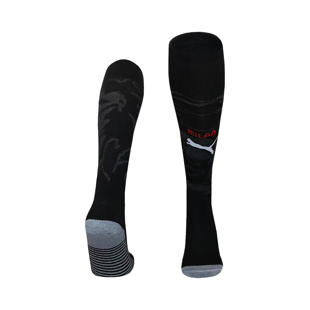 AC Milan Primera Equipación Soccer Calcetines Infantiles 2025/26-Camisetas Pasion Shop