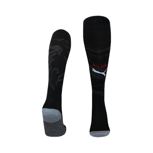 AC Milan Primera Equipación Soccer Calcetines Infantiles 2025/26-Camisetas Pasion Shop