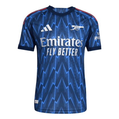 Camiseta Auténtica SAKA #7 Arsenal 2025/26 Segunda Equipación-Versión Jugador