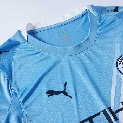 Camiseta Auténtica REIJNDERS #4 Manchester City 2025/26 Primera Equipación -Versión Jugador