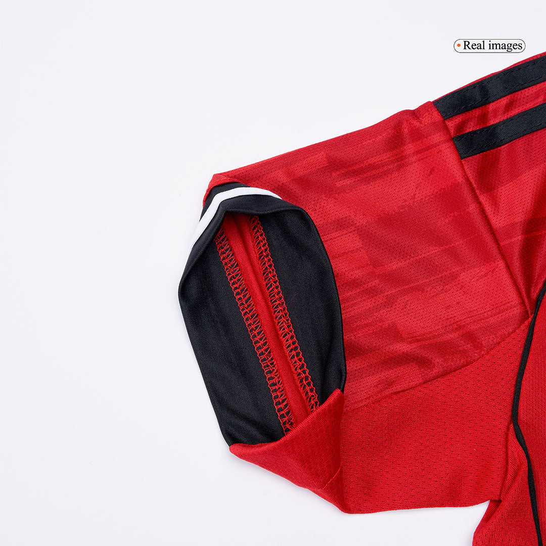 Conjunto Infantil Completo Manchester United 2025/26 Primera Equipación-Camisetas Pasion Shop