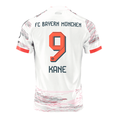 Camiseta KANE #9 Bayern Munich 2025/26 Segunda Equipación-Versión Hincha