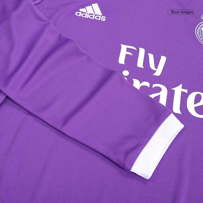 Camiseta Retro 2016/17 Ronaldo #7 Real Madrid Manga Larga