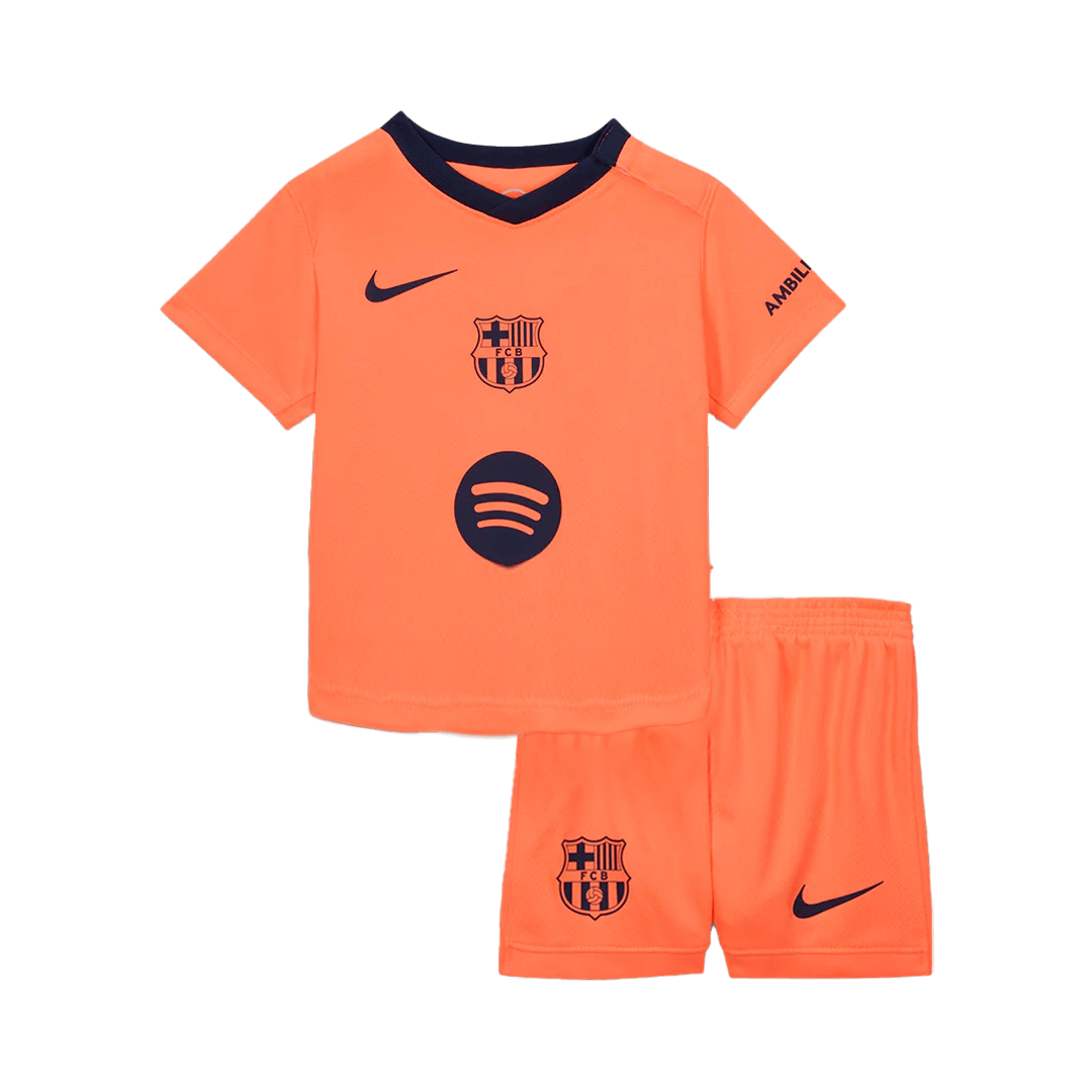 Conjunto Infantil Barcelona 2025/26 Tercera Equipación