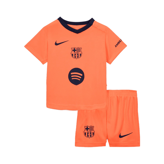 Conjunto Infantil Barcelona 2025/26 Tercera Equipación
