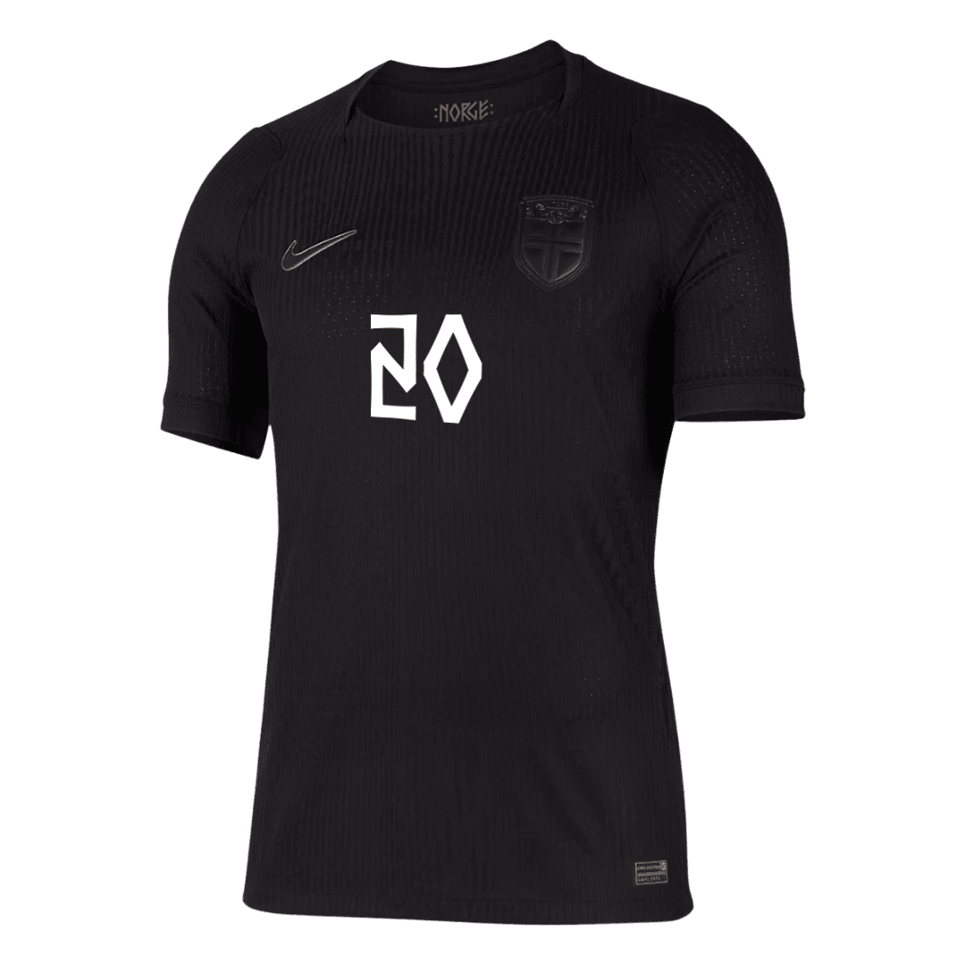 Camiseta Auténtica NUSA #20 Norway 2026 Segunda Equipación Copa del Mundo -Versión Jugador