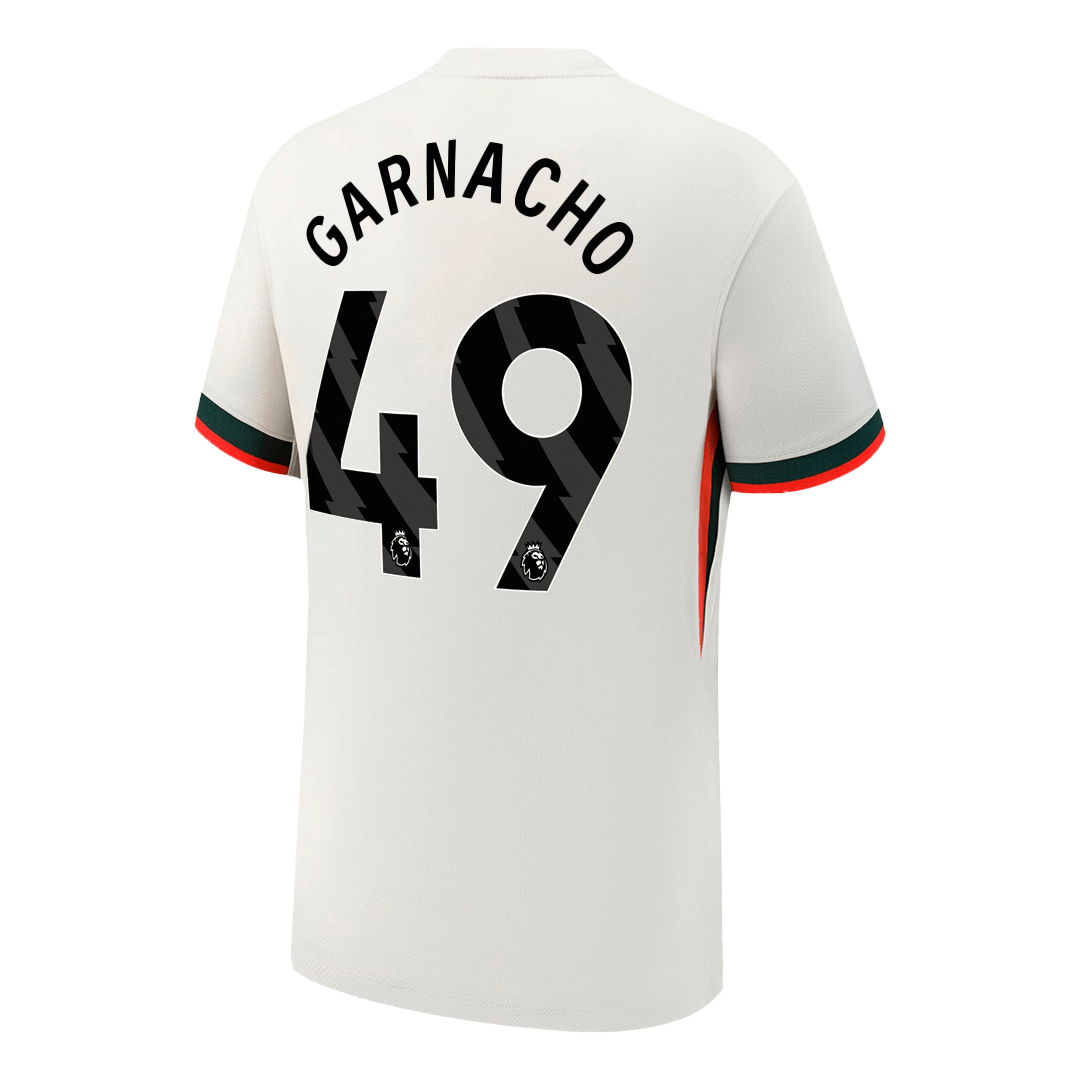 Camiseta GARNACHO #49 Chelsea 2025/26 Segunda Equipación - Versión Hincha