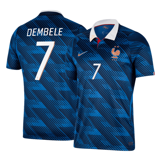 Camiseta DEMBELE #7 France 2026 Primera Equipación Copa del Mundo - Versión Hincha