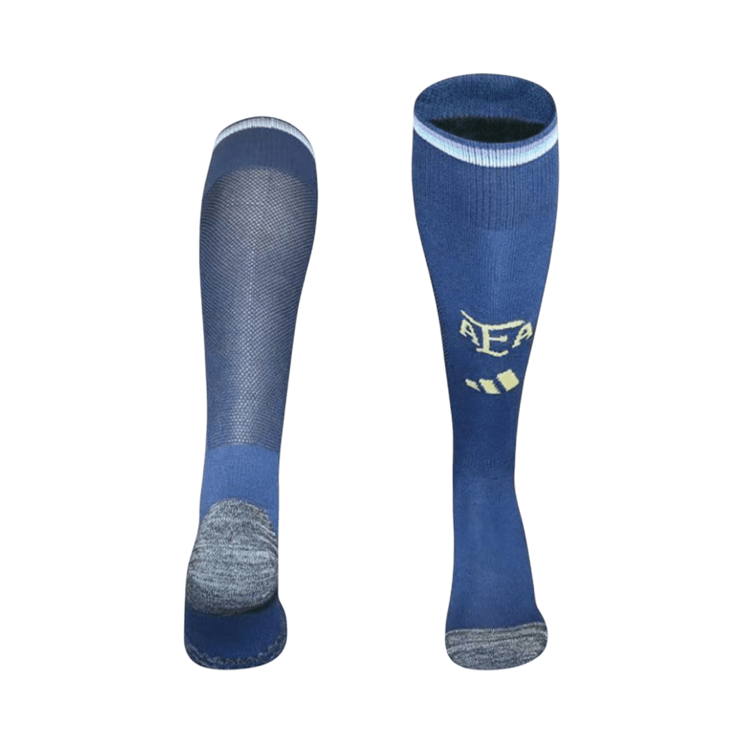 Argentina Primera Equipación Soccer Calcetines Infantiles 2026 - Copa Mundial 2022