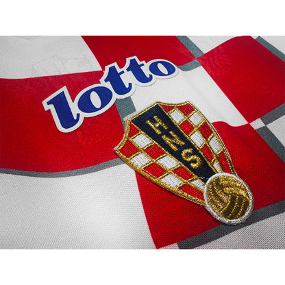 Retro 1998 Croatia Primera Equipación Copa del Mundo