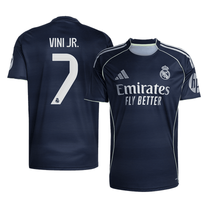 Camiseta VINI JR. #7 Real Madrid 2025/26 Segunda Equipación-Versión Hincha-Camisetas Pasion Shop