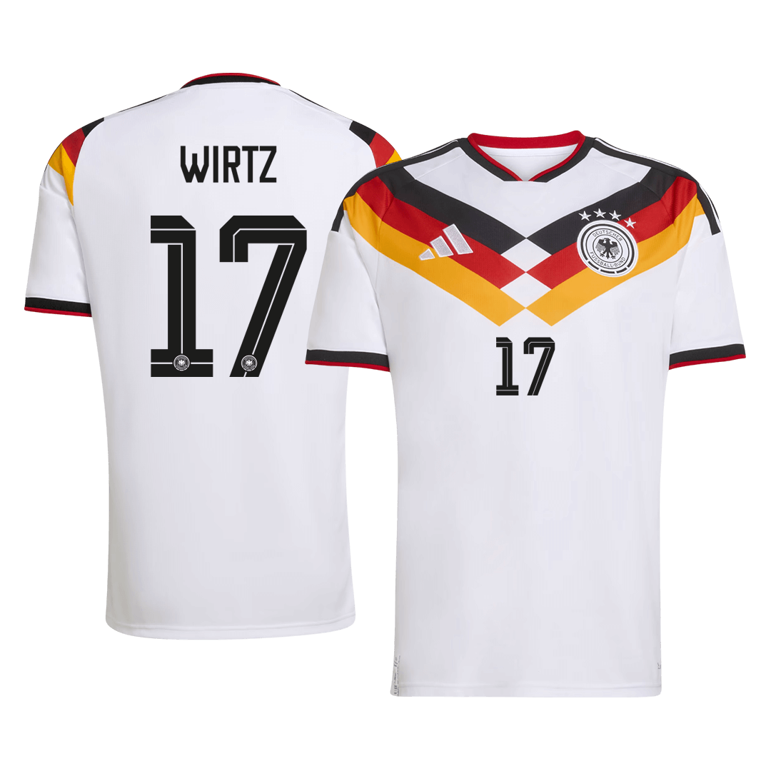 Camiseta WIRTZ #17 Germany 2026 Primera Equipación Copa del Mundo - Versión Hincha