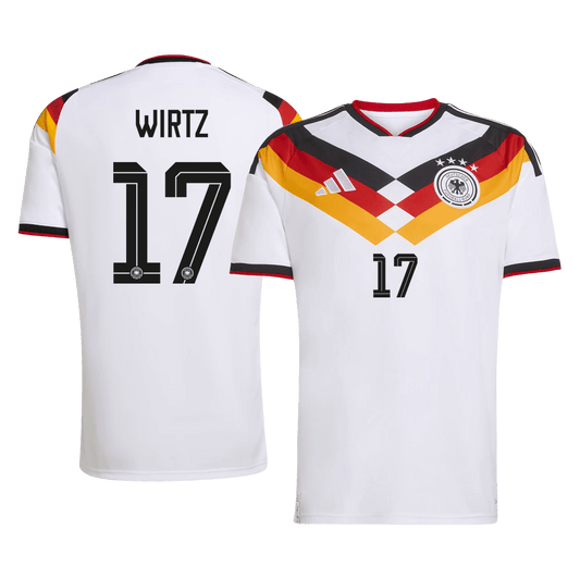 Camiseta WIRTZ #17 Germany 2026 Primera Equipación Copa del Mundo - Versión Hincha