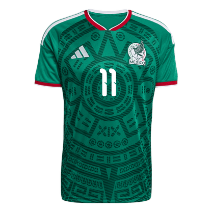 Camiseta S.GIMENEZ #11 Mexico 2026 Primera Equipación Copa del Mundo - Versión Hincha