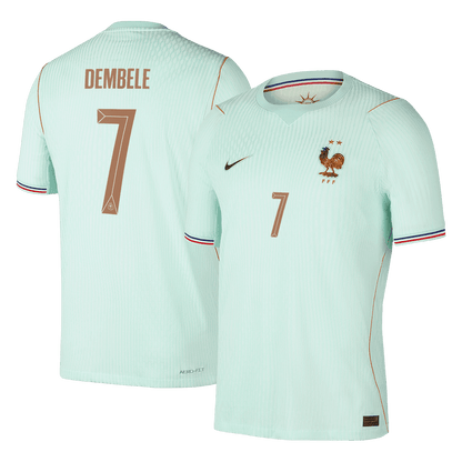 Camiseta Auténtica DEMBELE #7 France 2026 Segunda Equipación Copa del Mundo -Versión Jugador