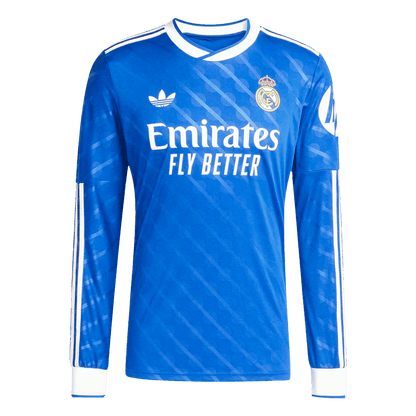 Camiseta Manga Larga Real Madrid 2025/26 Tercera Equipación-Versión Hincha