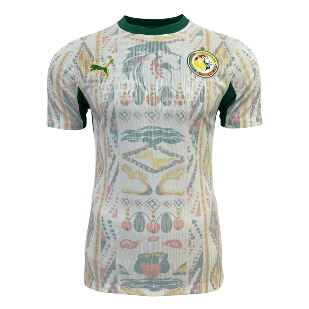 Camiseta Auténtica Senegal 2026 Primera Equipación Copa del Mundo -Versión Jugador