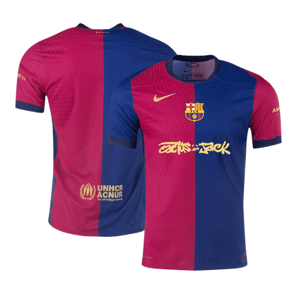 Camiseta Barcelona X Travis Scott 2024/25 Primera Equipación Hombre - Versión Jugador