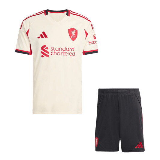 Conjunto Liverpool 
2025/26 Segunda Equipación