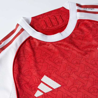 Conjunto Completo Auténtico Arsenal 2025/26 Primera Equipación-Camisetas Pasion Shop