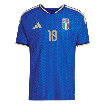 Camiseta Auténtica DARMIAN #13 Italy 2026 Primera Equipación Copa del Mundo -Versión Jugador