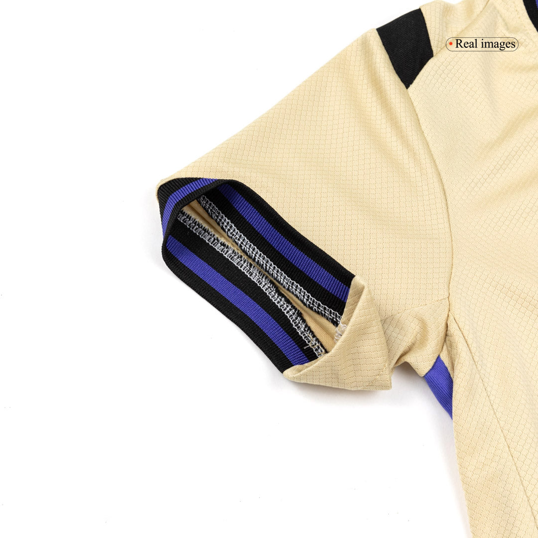 Conjunto Infantil Completo Barcelona 2025/26 Segunda Equipación Kids-Camisetas Pasion Shop