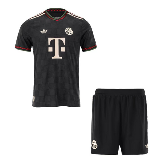 Conjunto Auténtico Bayern Munich 2025/26 Tercera Equipación-Camisetas Pasion Shop