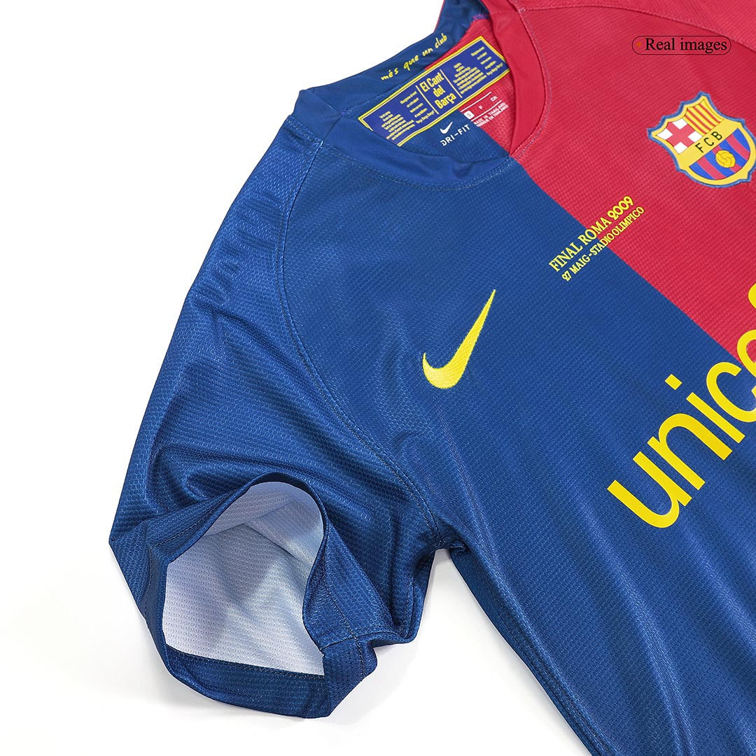 UCL Camiseta Retro 2008/09 Barcelona Primera Equipación