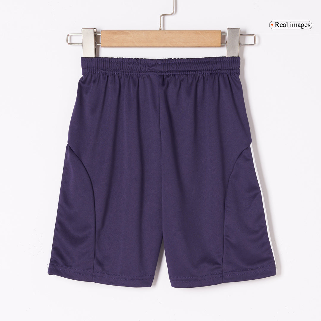 Conjunto Infantil Completo Manchester United 2025/26 Segunda Equipación Kids-Camisetas Pasion Shop