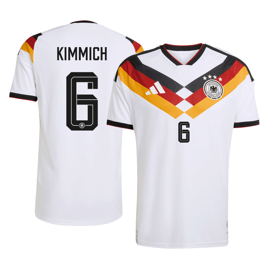 Camiseta Auténtica KIMMICH #6 Germany 2026 Primera Equipación Copa del Mundo -Versión Jugador