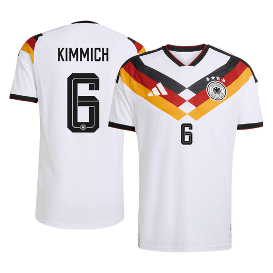 Camiseta Auténtica KIMMICH #6 Germany 2026 Primera Equipación Copa del Mundo -Versión Jugador