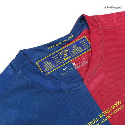 UCL Camiseta Retro 2008/09 Barcelona Primera Equipación