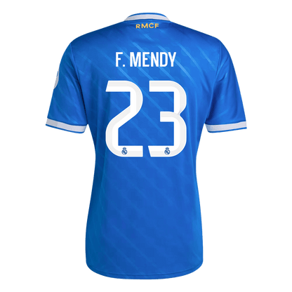 Camiseta F. MENDY #23 Real Madrid 2025/26 Tercera Equipación - Versión Hincha