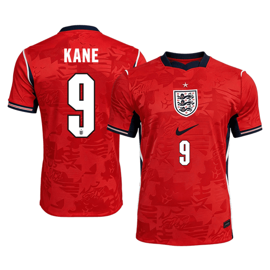 Camiseta KANE #9 England 2026 Segunda Equipación Copa del Mundo - Versión Hincha