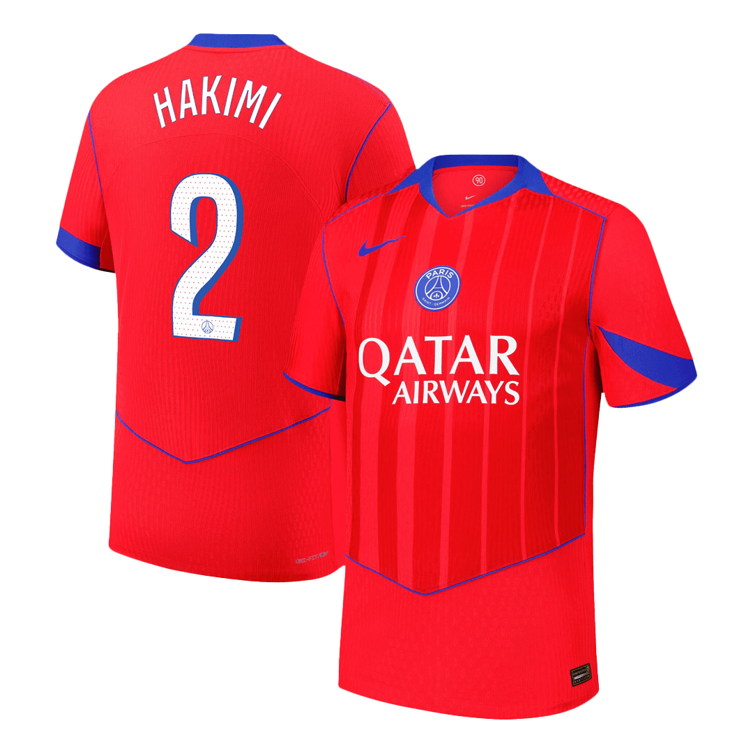 Camiseta Auténtica HAKIMI #2 PSG 2025/26 Tercera Equipación -Versión Jugador
