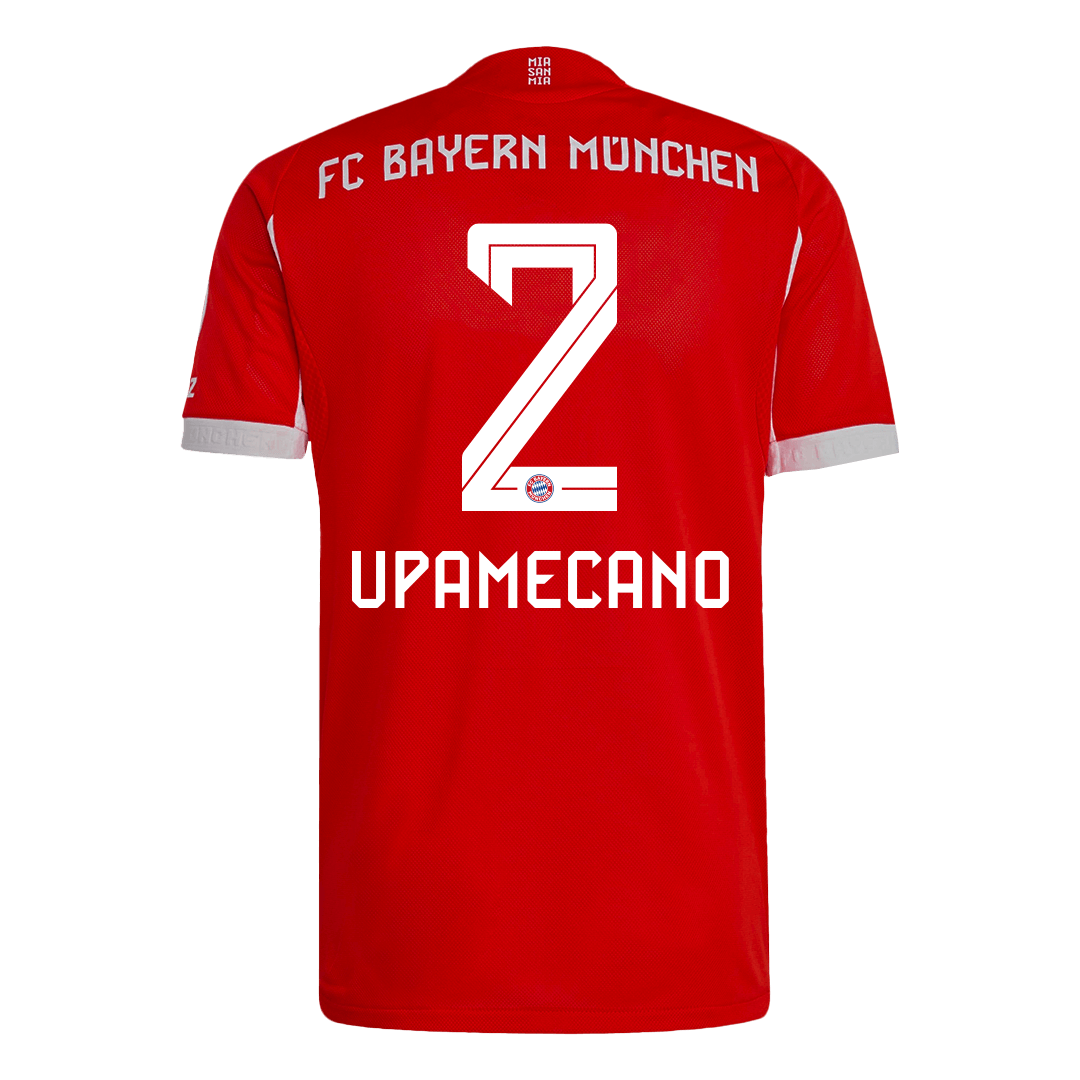 Camiseta Auténtica UPAMECANO #2 Bayern Munich 2025/26 Primera Equipación -Versión Jugador