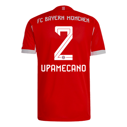 Camiseta Auténtica UPAMECANO #2 Bayern Munich 2025/26 Primera Equipación -Versión Jugador