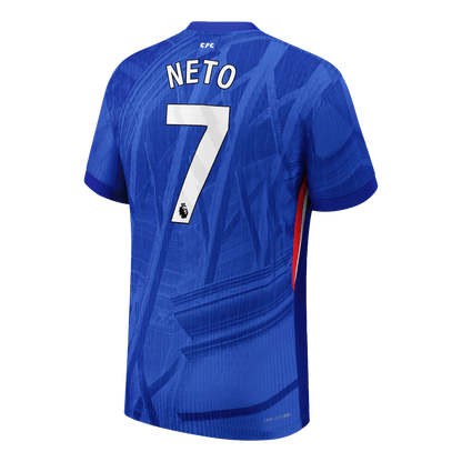 Camiseta Auténtica NETO #7 Chelsea 2025/26 Primera Equipación -Versión Jugador
