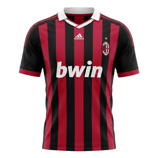 Retro 2009/10 AC Milan Primera Equipación