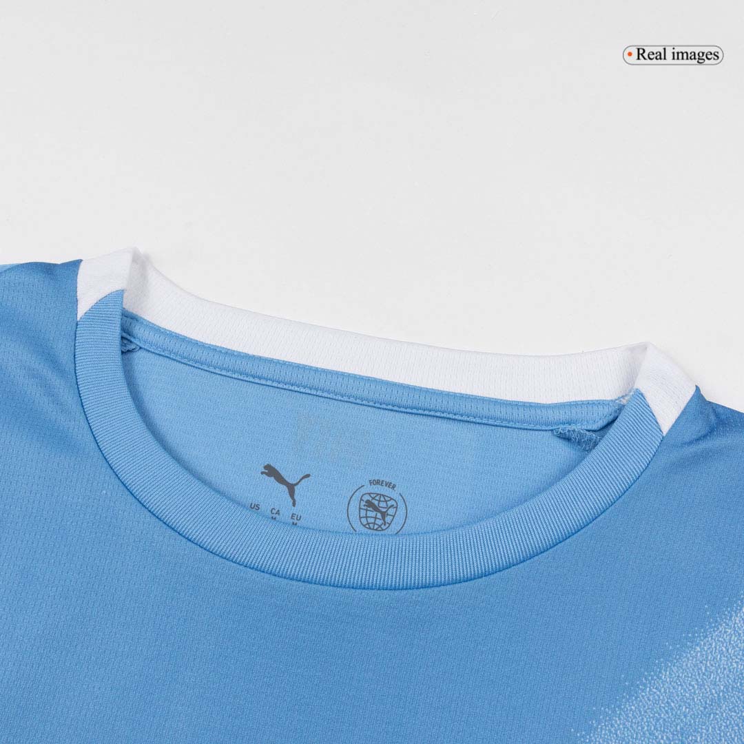 Calidad Premium Camiseta CHERKI #10 Manchester City 2025/26 Primera Equipación -Versión Hincha