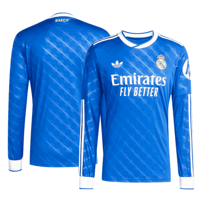 Camiseta Manga Larga Real Madrid 2025/26 Tercera Equipación-Versión Hincha