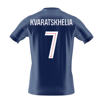 Calidad Premium Camiseta KVARATSKHELIA #7 PSG 2025/26 Primera Equipación-Versión Hincha