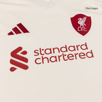 Camiseta SZOBOSZLAI #8 Liverpool 2025/26 Segunda Equipación - Versión Hincha