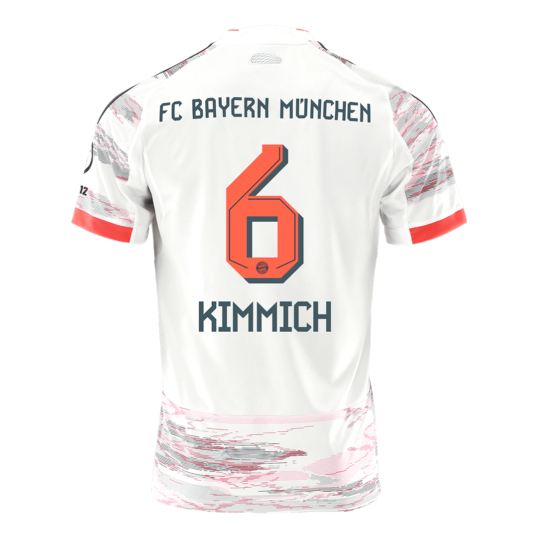 Camiseta KIMMICH #6 Bayern Munich 2025/26 Segunda Equipación - Versión Hincha