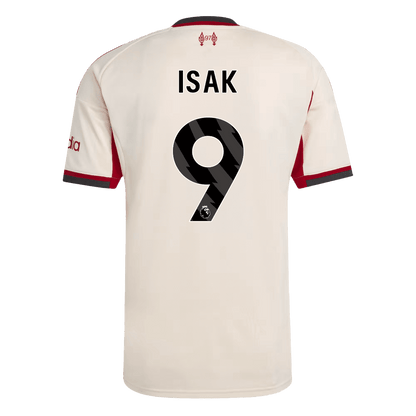 Camiseta ISAK #9 Liverpool 2025/26 Segunda Equipación-Versión Hincha