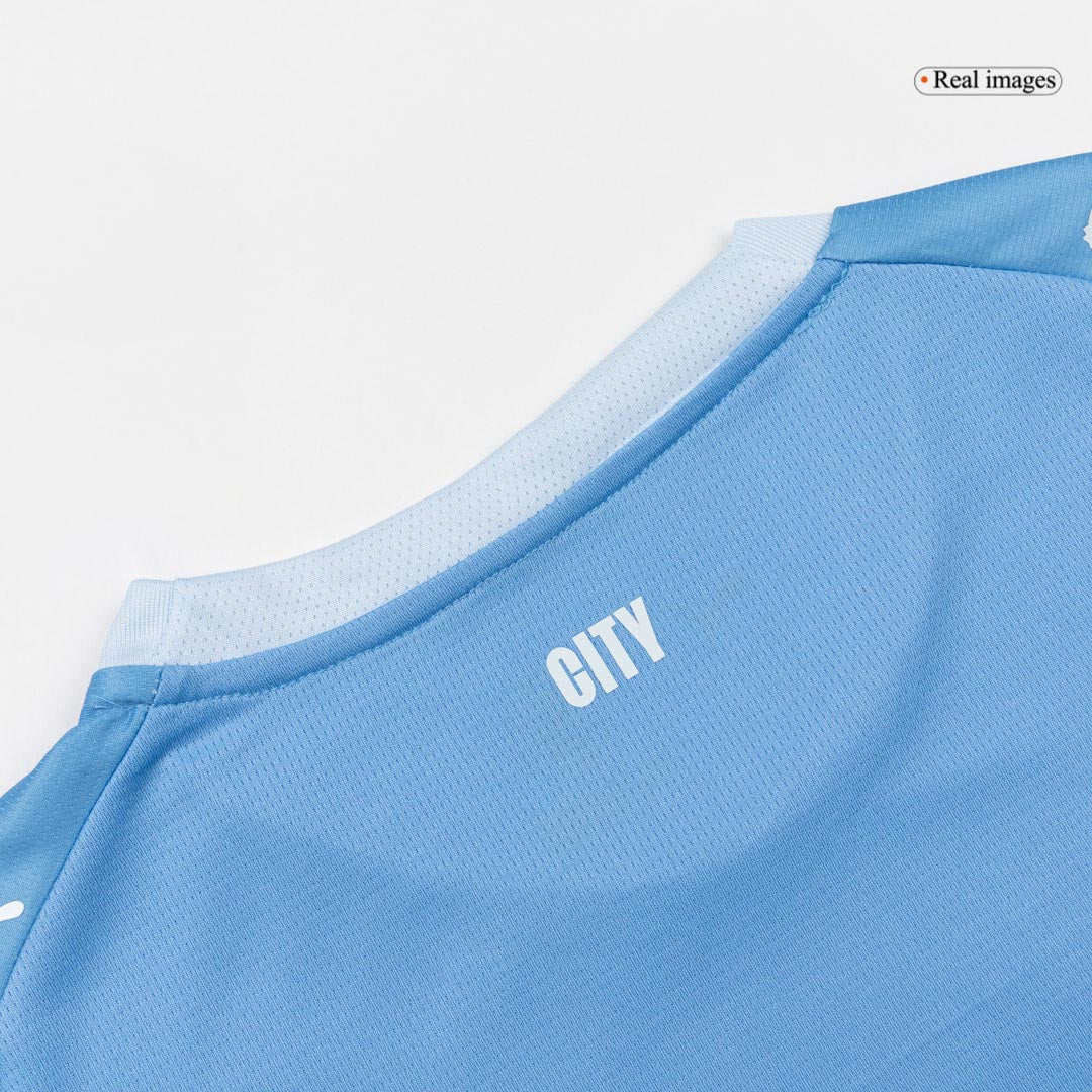Camiseta HAALAND #9 Manchester City 2026/27 Primera Equipación - Versión Hincha