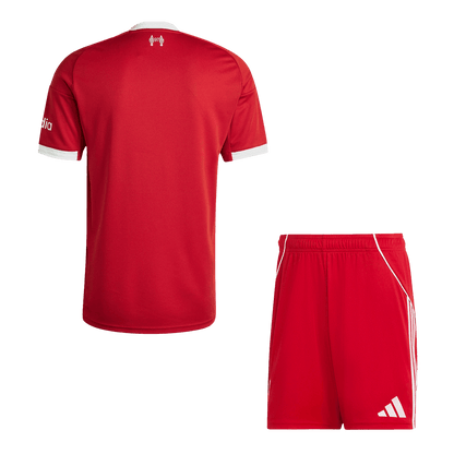 Conjunto Liverpool 
2025/26 Primera Equipación