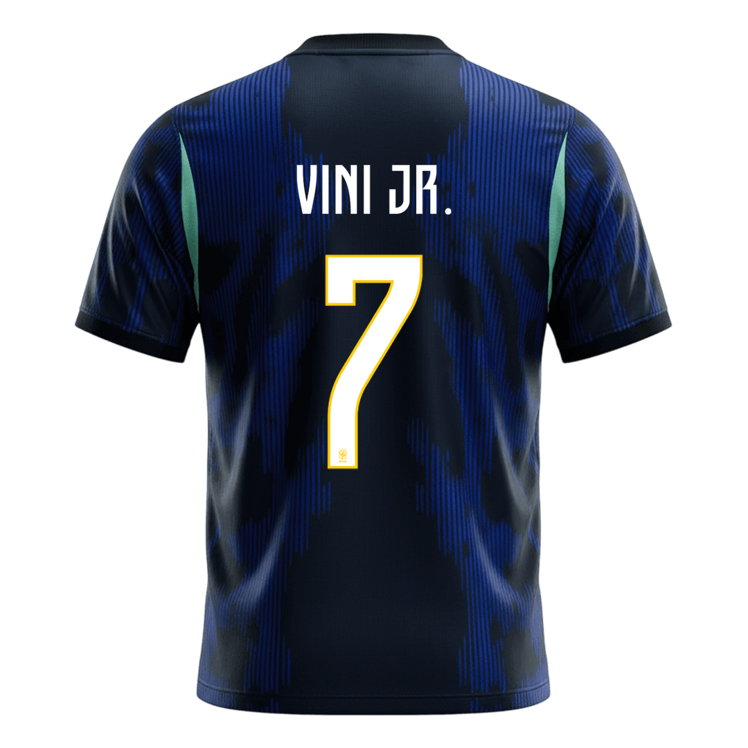 Camiseta VINI JR. #7 Brazil 2026 Segunda Equipación Copa del Mundo - Versión Hincha